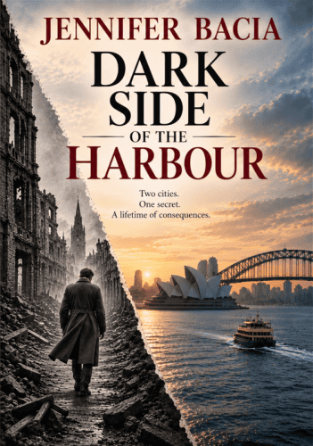 Dark Side of The Harbour book cover by Jennifer Bacia