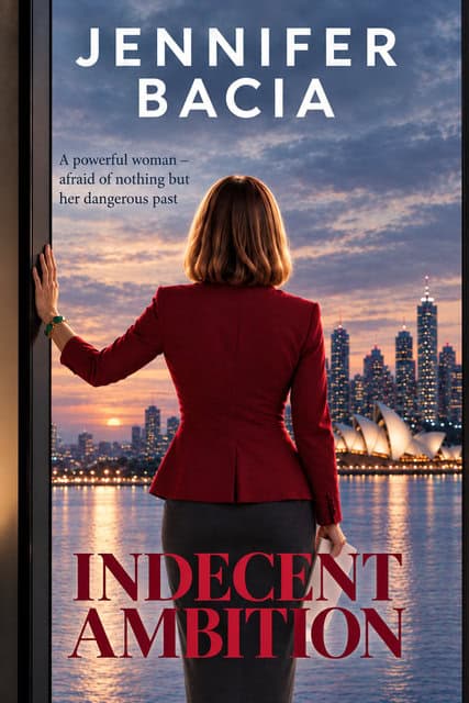 Indecent Ambition book cover by Jennifer Bacia